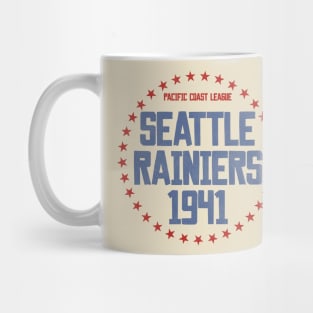 Defunct Seattle Rainiers Baseball 1941 Mug